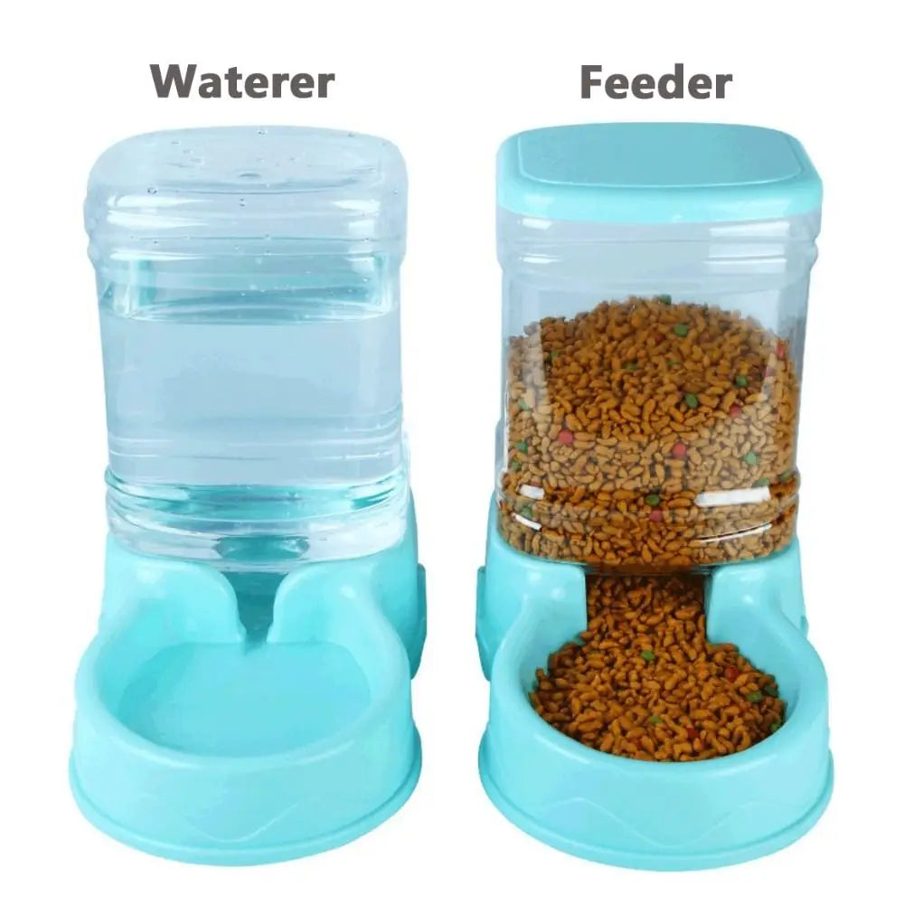 3.8L Automatic Pet Feeder & Water Dispenser
