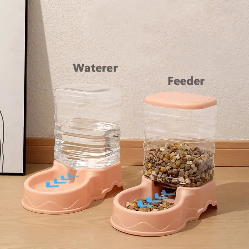 3.8L Automatic Pet Feeder & Water Dispenser