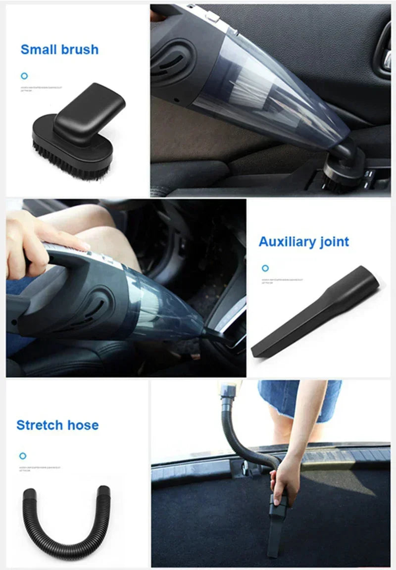 Mini Handheld Wet & Dry Vacuum Cleaner