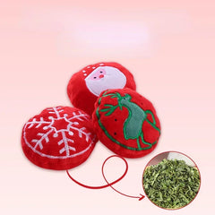 Christmas Series Cat Mint Plush Toy