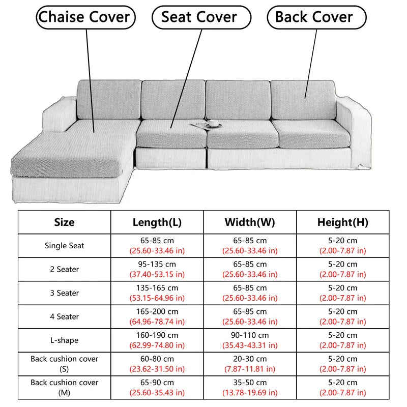 Four Seasons Universal Sofa Cushion Cover